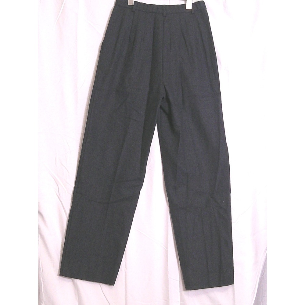 Pendleton Classic Women's Wool Pants Charcoal Gra… - image 2
